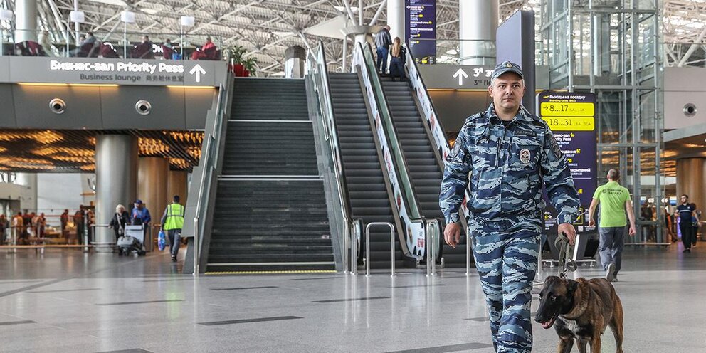 Безопасность в аэропортах Москвы стала повышенной, в связи с последними событиями