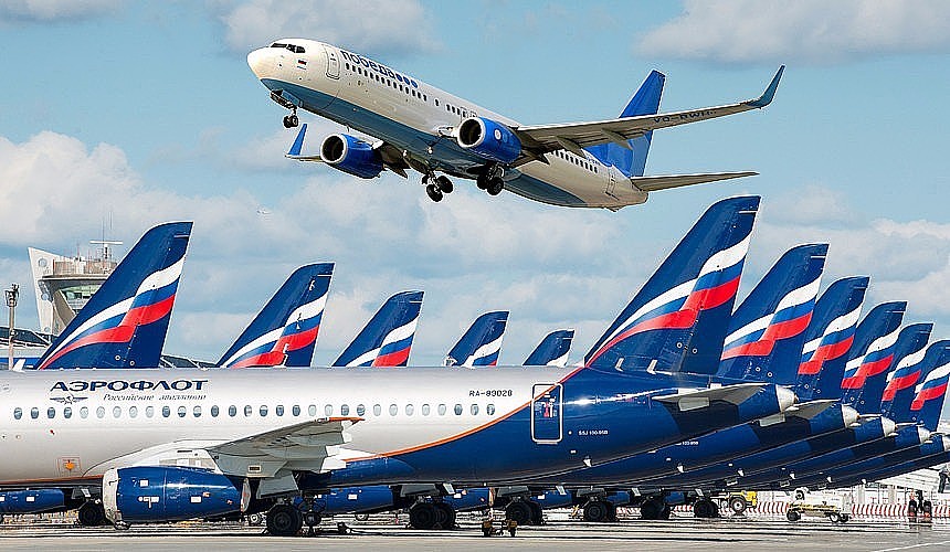 Туристы увеличили пассажиропоток Аэрофлота на международных рейсах