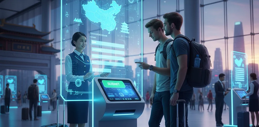 Китай вводит онлайн-анкету для въезда иностранных туристов