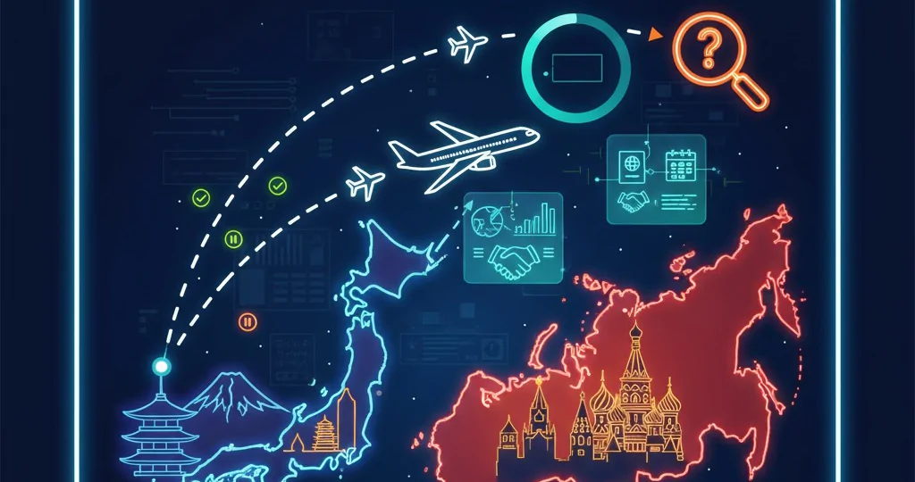 Япония изучает возможность возобновления полетов в Россию