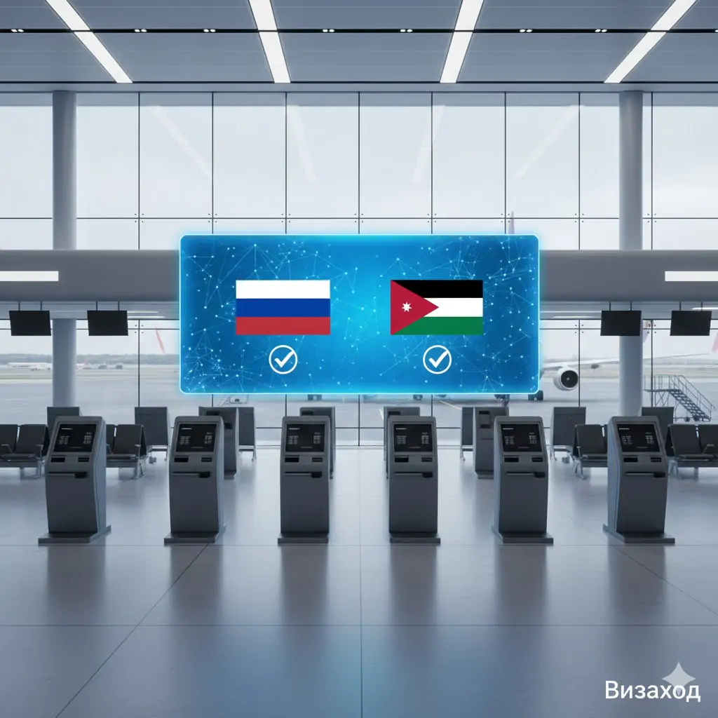 Россия и Иордания отменили визы