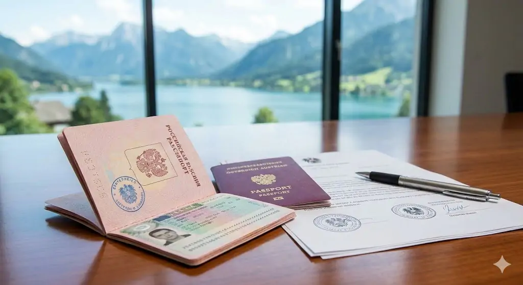 Австрия оставляет годовые визы для россиян