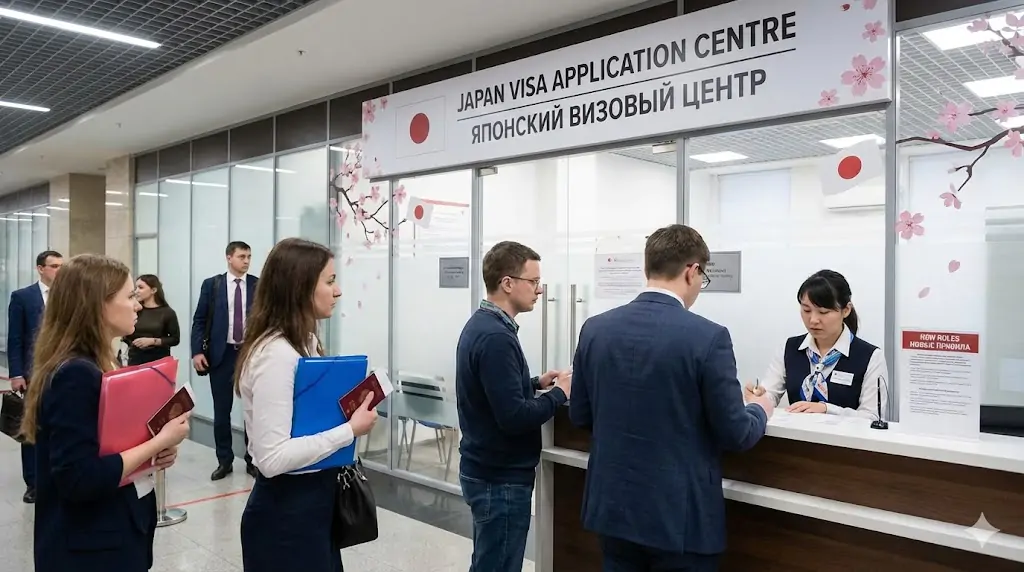 Визовые центры Японии начали работу в России с новыми правилами