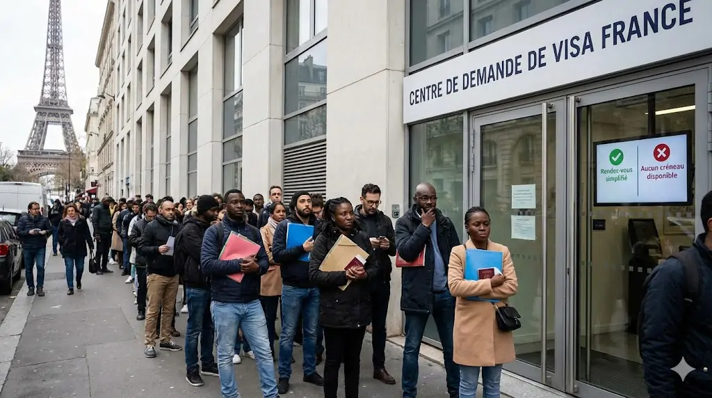Французский визовый центр упростил запись, но не решил проблему дефицита слотов