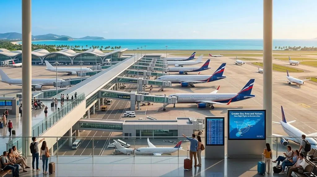 Хайнань готовится к расширению полетной программы из России