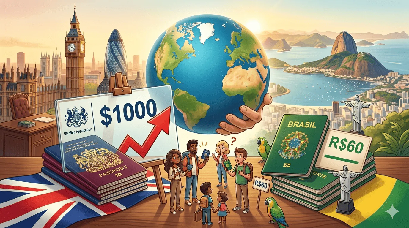 Британские визы снова дорожают