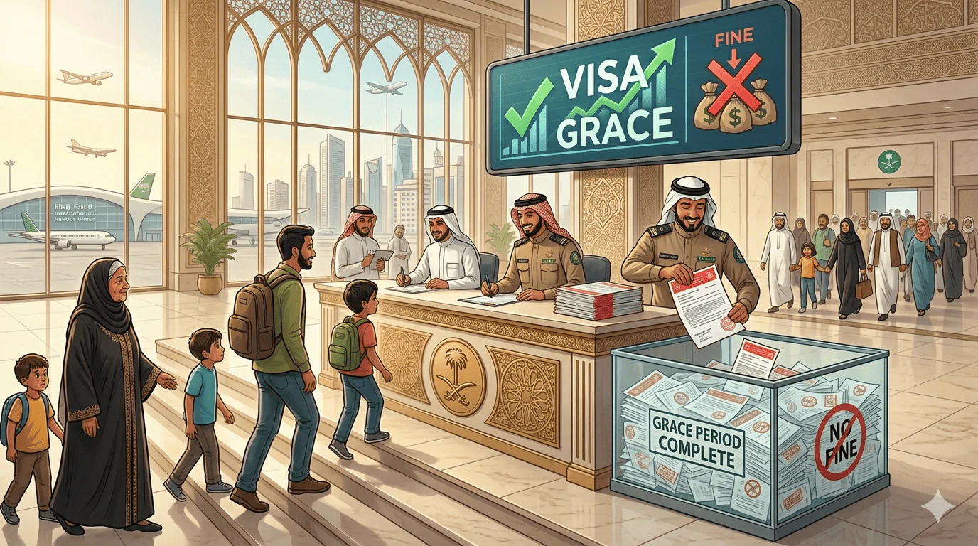 Саудовская Аравия простит штрафы за просроченные визы