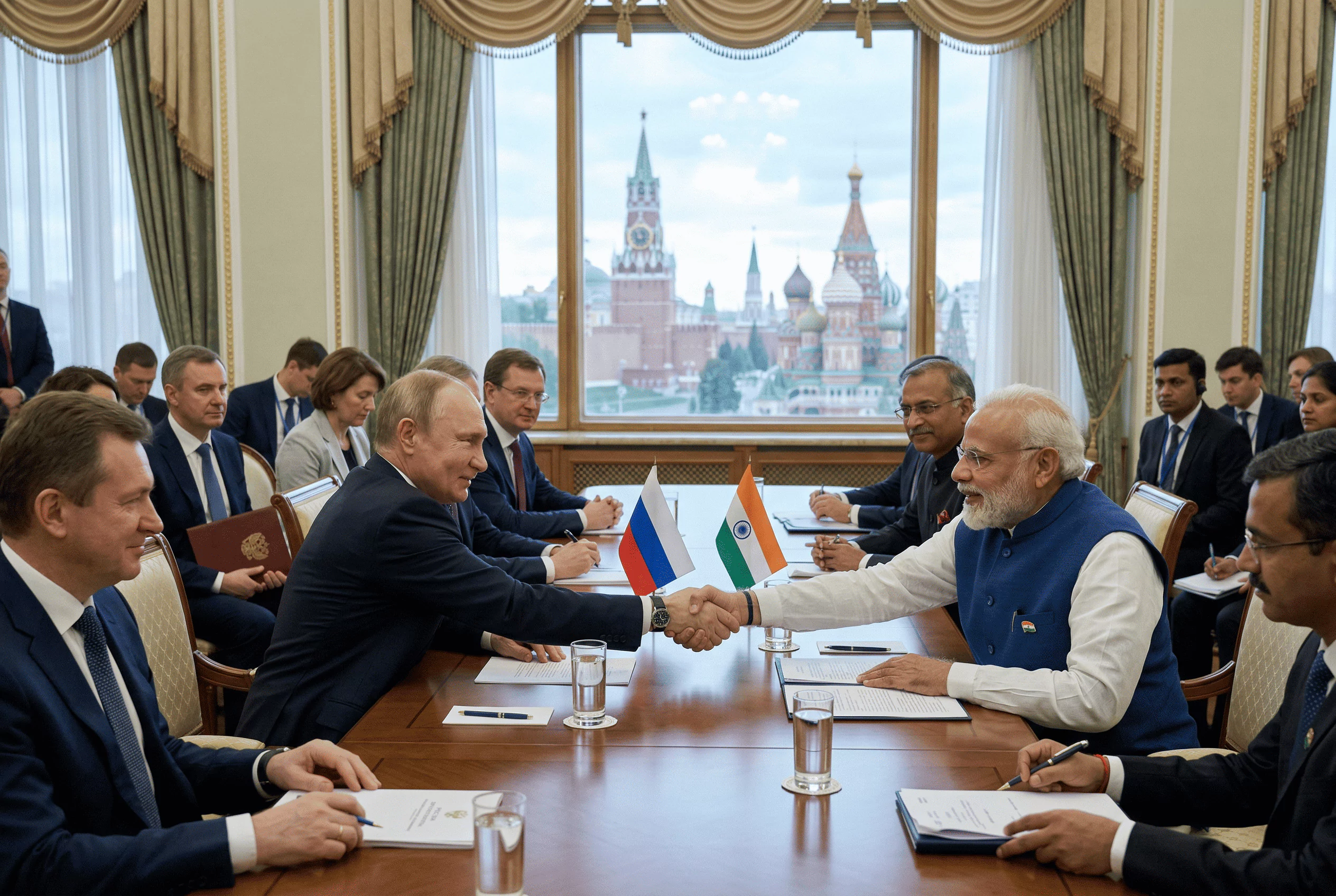 Россия и Индия договариваются о групповом безвизе от трёх человек