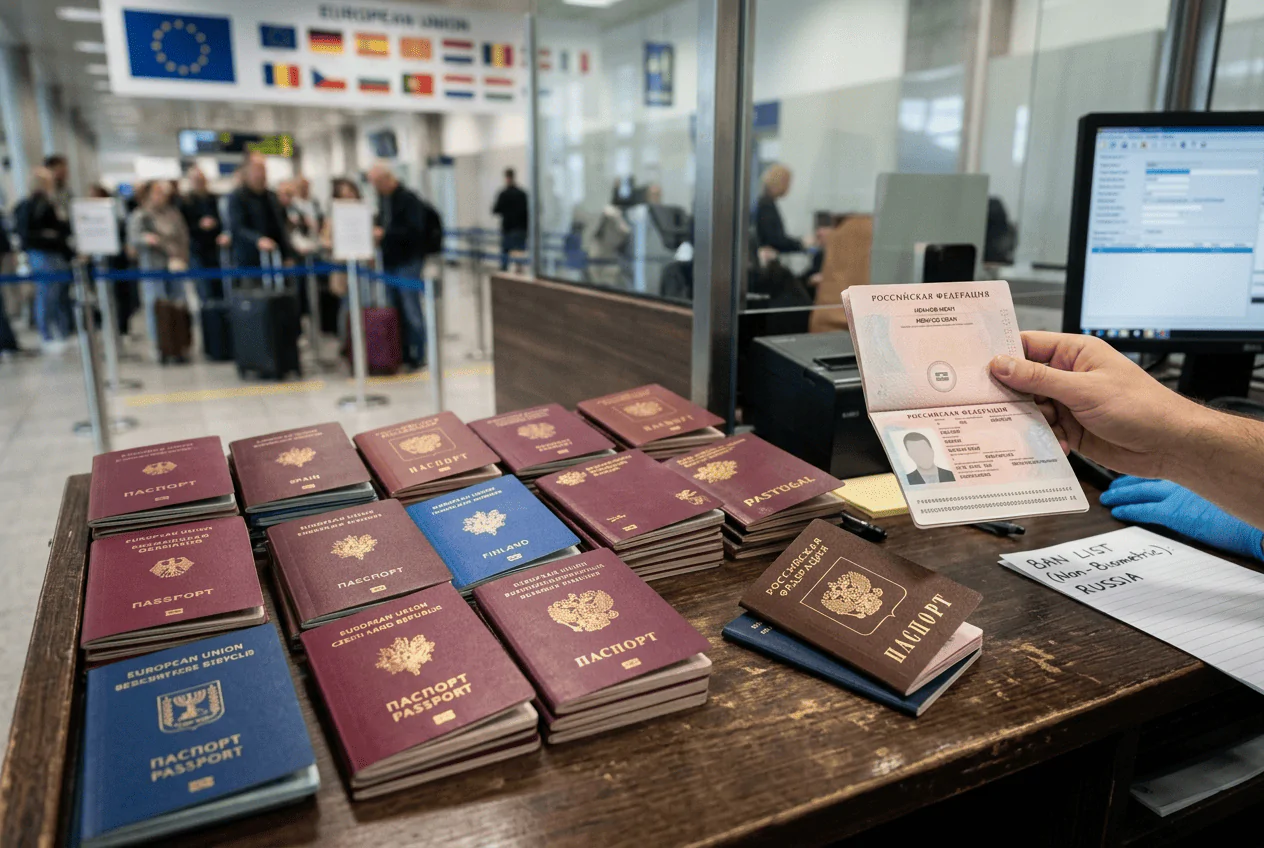 Десятая страна ЕС отказалась принимать небиометрические паспорта россиян