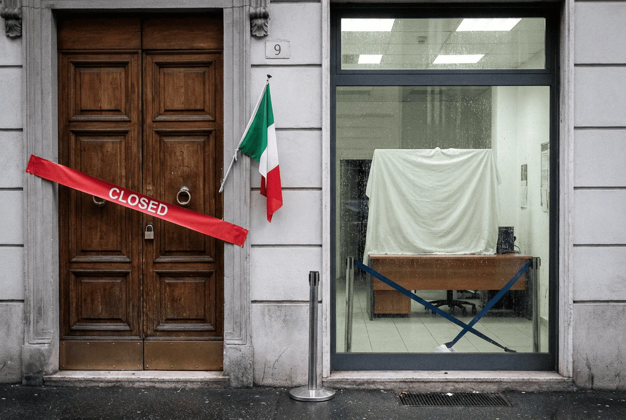 Визовый центр Италии ужесточил запись