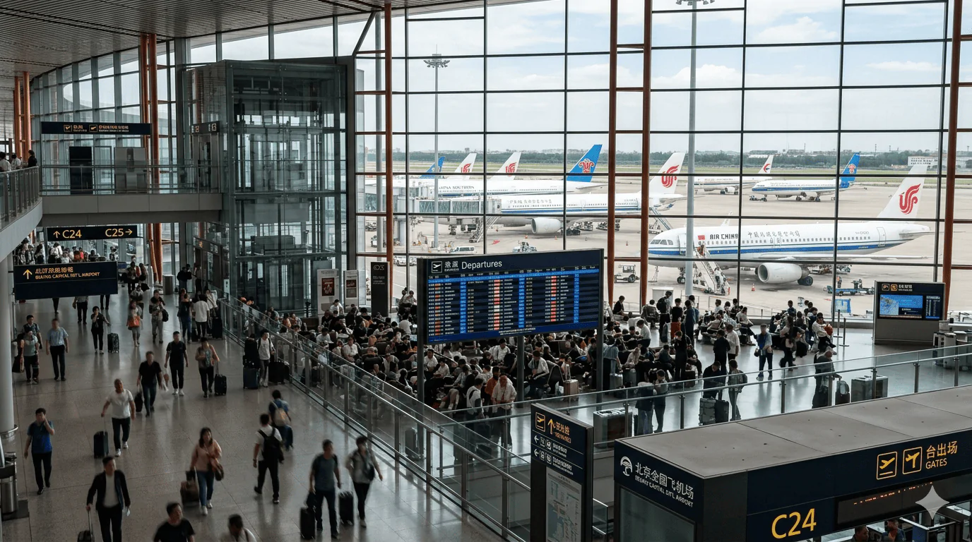 Слухи о массовой отмене рейсов китайских авиакомпаний не находят подтверждения