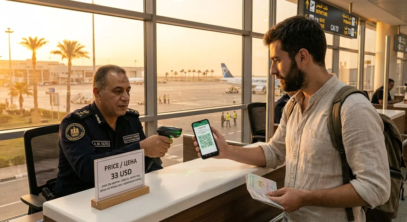 Египет поднимает визовый ценник на три доллара и готовит QR-эпоху